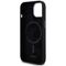 DKNY Liquid Silicone Small Metal Logo MagSafe Case for iPhone 14/15/13 - Black | Techbox