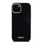 DKNY Liquid Silicone Small Metal Logo MagSafe Case for iPhone 15 Plus / 14 Plus - Black | Techbox