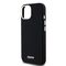 DKNY Liquid Silicone Small Metal Logo MagSafe Case for iPhone 15 Plus / 14 Plus - Black | Techbox