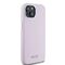 DKNY Liquid Silicone Small Metal Logo MagSafe Case for iPhone 15 Plus / 14 Plus - Pink | Techbox