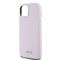 DKNY Liquid Silicone Small Metal Logo MagSafe Case for iPhone 15 Plus / 14 Plus - Pink | Techbox