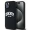 DKNY Liquid Silicone White Printed Logo MagSafe Case for iPhone 15 / 14 / 13 - Black - Uncategorized Cases (2) - Cases - Techbox