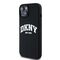 DKNY Liquid Silicone White Printed Logo MagSafe Case for iPhone 15 / 14 / 13 - Black - Uncategorized Cases (2) - Cases - Techbox