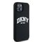 DKNY Liquid Silicone White Printed Logo MagSafe Case for iPhone 15 / 14 / 13 - Black - Uncategorized Cases (2) - Cases - Techbox