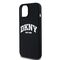 DKNY Liquid Silicone White Printed Logo MagSafe Case for iPhone 15 / 14 / 13 - Black - Uncategorized Cases (2) - Cases - Techbox