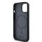 DKNY Liquid Silicone White Printed Logo MagSafe Case for iPhone 15 / 14 / 13 - Black - Uncategorized Cases (2) - Cases - Techbox