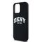 DKNY Liquid Silicone White Printed Logo MagSafe iPhone 13 Pro Max Case - Black - Uncategorized Cases (2) - Cases - Techbox