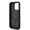 DKNY Liquid Silicone White Printed Logo MagSafe iPhone 15 Pro Case - Black | Techbox