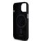 Etui DKNY Liquid Silicone Small Metal Logo MagSafe na iPhone 15 / 14 / 13 - czarne | Techbox