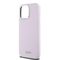 Etui DKNY Liquid Silicone Small Metal Logo MagSafe na iPhone 15 Pro Max - różowe - Uncategorized Cases (2) - Cases - Techbox