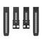 Silicone Strap for Garmin Fenix 3 / 5X / 6X / 7X Pro - Black | Techbox