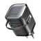 Joyroom JR-TCL02 65W USB-A USB-C GaN charger with built-in USB-C cable - black | Techbox