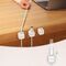 Joyroom JR-ZS368 magnetic cable organizer - white (6 pcs.) | Techbox