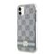 DKNY IML Checkered Mono Pattern &amp; Printed Stripes MagSafe case for iPhone 11 / Xr - beige - Uncategorized Cases (2) - Cases - Techbox