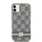 DKNY IML Checkered Mono Pattern &amp; Printed Stripes MagSafe case for iPhone 11 / Xr - beige - Uncategorized Cases (2) - Cases - Techbox