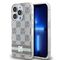 DKNY IML Checkered Mono Pattern &amp; Printed Stripes MagSafe case for iPhone 13 Pro Max - beige | Techbox