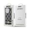 DKNY IML Checkered Mono Pattern &amp; Printed Stripes MagSafe Case for iPhone 14 Pro - Black