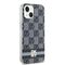 DKNY IML Checkered Mono Pattern &amp; Printed Stripes MagSafe Case for iPhone 15/14/13 - Black | Techbox