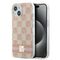 DKNY IML Checkered Mono Pattern &amp; Printed Stripes MagSafe case for iPhone 15 / 14 / 13 - pink | Techbox