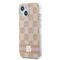 DKNY IML Checkered Mono Pattern &amp; Printed Stripes MagSafe case for iPhone 15 / 14 / 13 - pink | Techbox