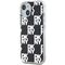 DKNY IML Checkered Mono Pattern case for iPhone 15 / 14 / 13 - black | Techbox