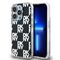 DKNY IML Checkered Mono Pattern case for iPhone 15 Pro Max - black | Techbox