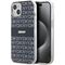 DKNY IML Mono &amp; Stripe MagSafe Case for iPhone 15 Plus / 14 Plus - Black | Techbox