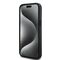DKNY Leather Checkered Mono Pattern &amp; Printed Stripes Case for iPhone 15 Plus / 14 Plus - Black - Apple Cases - Cases - Techbox