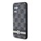 DKNY Leather Checkered Mono Pattern &amp; Printed Stripes Case for Samsung Galaxy S24 - Black - Samsung Cases - Cases - Techbox