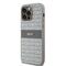 DKNY Leather Mono Stripe &amp; Metal Logo case for iPhone 14 Pro Max - beige | Techbox