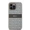 DKNY Leather Mono Stripe &amp; Metal Logo case for iPhone 14 Pro Max - beige | Techbox