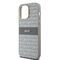 DKNY Leather Mono Stripe &amp; Metal Logo case for iPhone 14 Pro Max - beige | Techbox