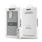 DKNY Leather Mono Stripe &amp; Metal Logo case for iPhone 14 Pro Max - beige | Techbox
