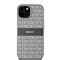 DKNY Leather Mono Stripe &amp; Metal Logo case for iPhone 15 Plus / 14 Plus - beige - Apple Cases - Cases - Techbox
