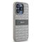 DKNY Leather Mono Stripe &amp; Metal Logo case for iPhone 15 Pro Max - beige - Apple Cases - Cases - Techbox