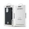 DKNY Leather Monogram Pattern Metal Logo MagSafe Case for iPhone 14 Pro Max - Black | Techbox