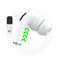 Dudao U19 in-ear TWS wireless Bluetooth 5.3 headphones with LED display - white | Techbox