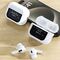 Dudao U19 in-ear TWS wireless Bluetooth 5.3 headphones with LED display - white | Techbox