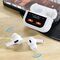 Dudao U19 in-ear TWS wireless Bluetooth 5.3 headphones with LED display - white | Techbox