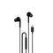 Dudao X3C+ Wired USB-C In-Ear Headphones 1.2m - Black - Headsets - Speakers & Headphones - Techbox