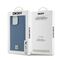 DKNY Leather Monogram Pattern Metal Logo MagSafe Case for iPhone 15 Pro Max - Blue | Techbox