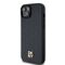 DKNY Leather Pattern Metal Logo MagSafe Case for iPhone 15/14/13 - Black | Techbox
