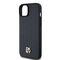 DKNY Leather Pattern Metal Logo MagSafe Case for iPhone 15/14/13 - Black | Techbox