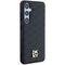 DKNY Leather Pattern Metal Logo MagSafe case for Samsung Galaxy S24 - black - Samsung Cases - Cases - Techbox