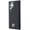 DKNY Leather Pattern Metal Logo MagSafe case for Samsung Galaxy S24 Ultra - black - Samsung Cases - Cases - Techbox