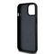 DKNY Leather Printed Pattern Metal Logo MagSafe Case for iPhone 15/14/13 - Black - Apple Cases - Cases - Techbox