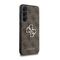 Guess 4G Big Metal Logo case for Samsung Galaxy A35 - brown | Techbox