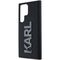 Karl Lagerfeld 3D Rubber Glitter Logo case for Samsung Galaxy S24 Ultra - black | Techbox