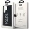 Karl Lagerfeld 3D Rubber Glitter Logo case for Samsung Galaxy S24 Ultra - black | Techbox