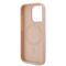 Karl Lagerfeld Leather Monogram Metal Logo case for iPhone 15 Pro Max - pink | Techbox